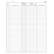 REGISTRO ARRIVI PARTENZE 31x24.5cm 46pag E2839 EDIPRO