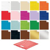 BUSTA 26fogli 50x70cm CARTA VELINA 20gr MARRONE Rex Sadoch