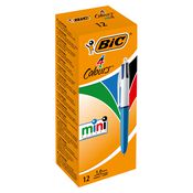 Scatola 12 penna sfera scatto COLOURSâ„¢ MINI 1,0mm BIC