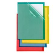 Cartellina ad L POLI 150 blu conf.25 pezzi