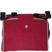 Borsa in TNT per carrelli Eco Bag Magnum con ganci 40x36x26cm rosso