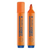 TRATTO Evidenziatore Video, Punta a scalpello, 1 mm - 5 mm, ARANCIO (confezione 12 pezzi)