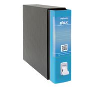 Registratore Dox 2 azzurro capri dorso 8cm f.to protocollo
