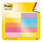 SEGNAPAGINA Post-itÂ® 670-10AB-EU 500FG in 10COLORI INDEX 12,7x44mm in CARTA