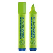 TRATTO Evidenziatore Video, Punta a scalpello, 1 mm - 5 mm, LIME  (confezione 12 pezzi)