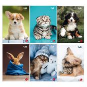 Maxiquaderno A4 40FG+2 80gr 1rigo Cute BM