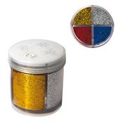 Glitter dispenser grana fine 40ml 4 colori assortiti DECO
