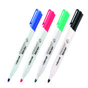 WHITE BOARD MARKER punta tonda BLU cf.12