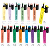 EVIDENZIATORI ENJOY GIALLO CF.12 PEZZI
