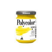 Colore vinilico Polycolor vasetto 140 ml giallo limone Maimeri
