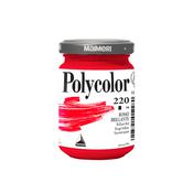 Colore vinilico Polycolor vasetto 140 ml rosso brillante Maimeri
