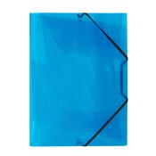 Cartella 3L C/elastico blu LUMINA 22X30 D0-3 Favorit