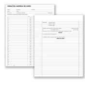Registro verbali assemblee condominiali 80pag. 31x24,5cm DU136400000 DU