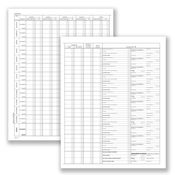 Registro prospetto riepilogativo minori 8pag. 31x24,5cm DU138510000 DU