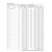 Registro beni ammortizzabili 45pag. num. 31x24,5cm DU136800000 Data Uffcio