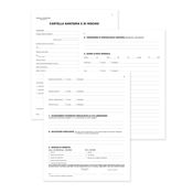 Registro cartella sanitaria/di rischio 34pag. num. 31x24,5cm DU131910000 DU