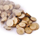Busta 100pz fettine di legno naturale TT101 CWR