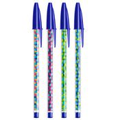 Scatola 20 penna sfera con cappuccio CristalÂ® Collection 1.0mm blu BICÂ®