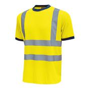 Pack 3 T-shirt alta visibilitA' Tg XL giallo fluo Glitter U-Power