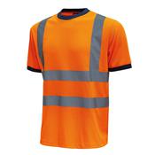 Pack 3 T-shirt alta visibilitA' Tg M arancio fluo Glitter U-Power