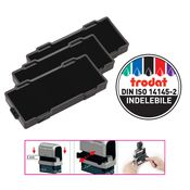 Blister da 3 tamponi 6/9512 nero Trodat