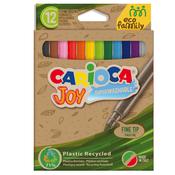 Scatola 12 pennarelli Joy Eco Family lavabili colori assortiti Carioca