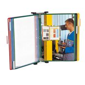 Kit Leggio da muro in metallo + 10 buste f.to A3 multicolor Djois