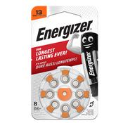 Blister 8 pile per apparecchi acustici 13 Zinc Air Energizer
