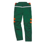 Pantalone per boscaiolo Meleze3 Tg. M verde/arancio