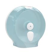Dispenser carta igienica Mini Jumbo bianco azzurro Replast