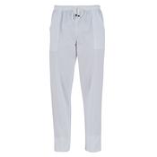 Pantaloni Pitagora in cotone Tg. S bianco