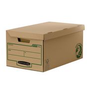 Conf 10 scatole maxi con coperchio ribaltabile Bankers Box Earth Series