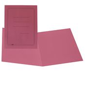 CARTELLINE SEMPLICI ROSSO CON STAMPA 145GR conf.100 pz.