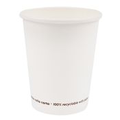 50 Bicchieri in carta 250ml bianco Signor Bio