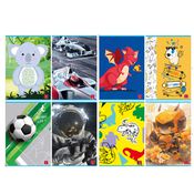 Maxiquaderno A4 80gr 40+2fg rigo di 3a assortimento Bimbo Pigna