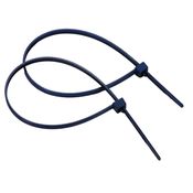 Confezione 100 fascette in nylon detectabili colore blu 200x3,6mm