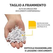 FELLOWES Distruggi documenti manuale a frammento LX50, 9 fogli, Uso moderato 1 utente, Cestino 17 litri, Nero
