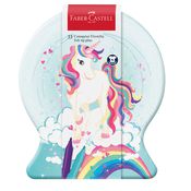 Astuccio 33 pennarelli Connector Pen colori assortiti Faber Castell