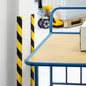 Profilo paracolpi per spigoli E8 giallo/nero Durable