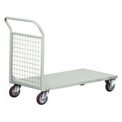 Carrello da lavoro 1 sponda rete portata 300kg
