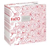 50 tovaglioli 40x40cm Linea tablewear Biloba bordeaux Fato