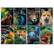 Maxiquaderno A4 80gr 40+2fg rigo di 1a Animal Pigna