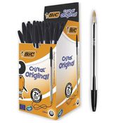Penna a sfera Cristal - punta media 1,0 mm - nero - Bic - conf. 50 pezzi