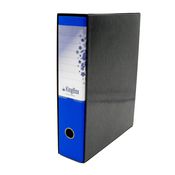 Registratore KINGBOX f.to protocollo dorso 8cm blu