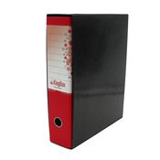 Registratore KINGBOX f.to protocollo dorso 8cm rosso