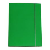 Cartella con elastico 25x35cm Verde