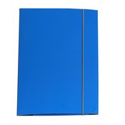 Cartella con elastico 25x35cm Azzurro