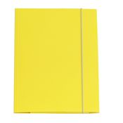 Cartella con elastico 25x35cm Giallo