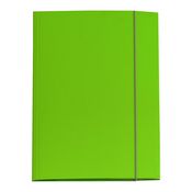 Cartella con elastico 25x34cm Verde prato Queen Starline