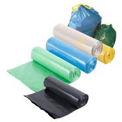 ROTOLO COMPATTO 10 SACCHI CONDOMINIALI  70x110 AZZURRO